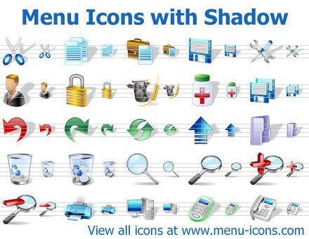 Shadow Menu Icons 2013.1