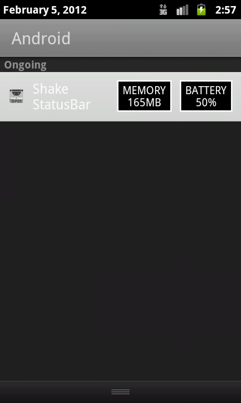 ShakeStatusBar 1.0.1