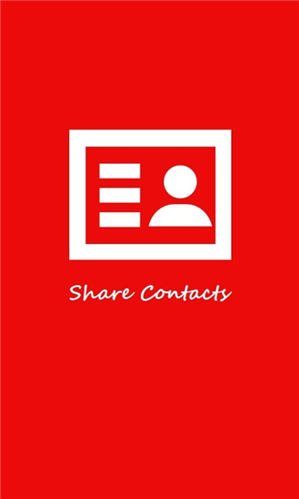 Share Contacts 2.0.0.0