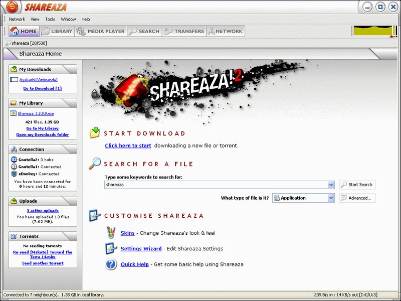 Shareaza 2.7.8.0
