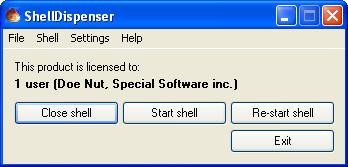 ShellDispenser for NSE development 8.4.17