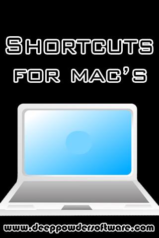 Shortcuts for Macs OSX 1.0