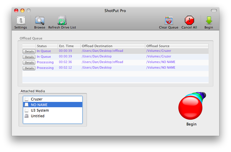 ShotPut Pro for Mac OS X 3.1.3.0