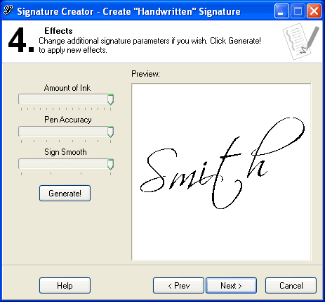 Signature Creator 1.12