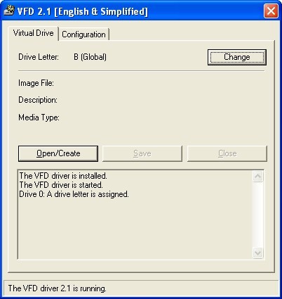 Simplified Virtual Floppy Drive (VFD) 2.1