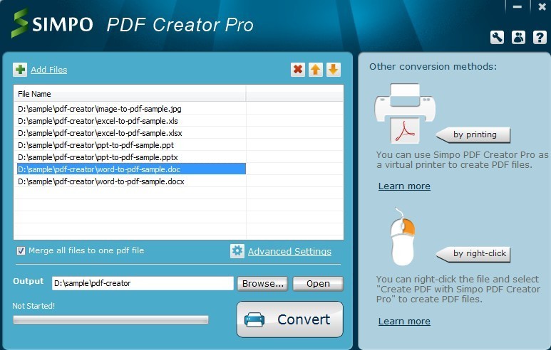 Simpo PDF Creator Pro 3.3.1