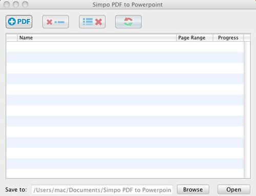 Simpo PDF to PowerPoint for Mac 1.1