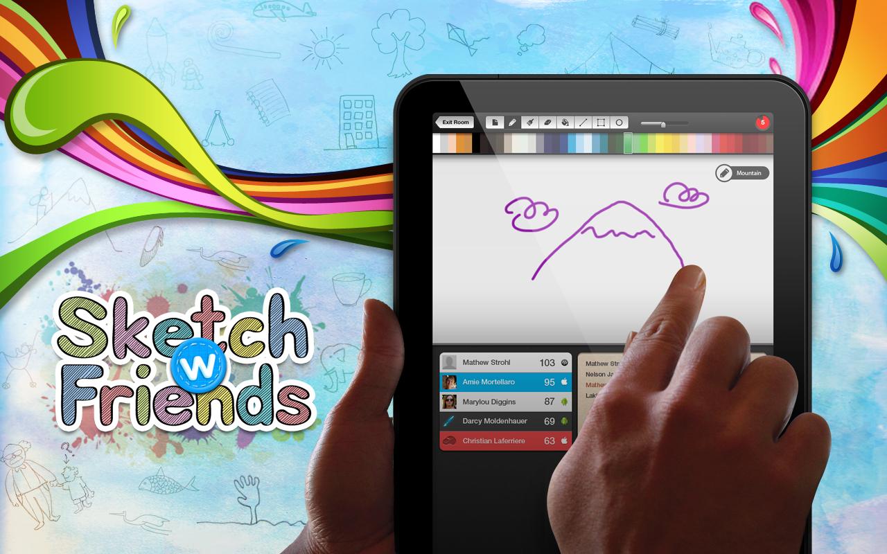 Sketch W Friends for Tablets 5.0.0