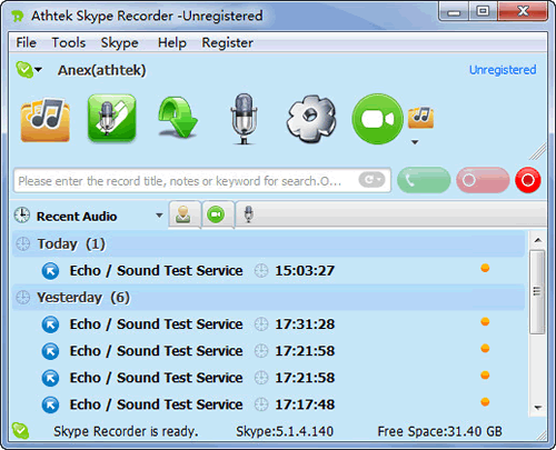 Skype Call Recorder 5.5