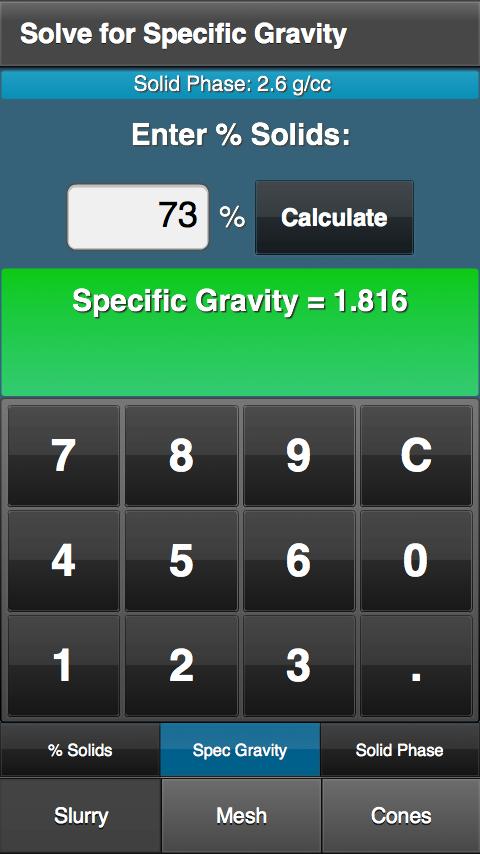 Slurry Calculator 1.5.1