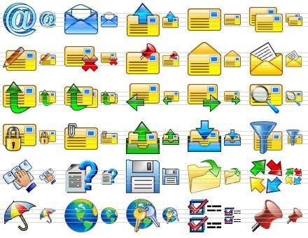 Small Email Icons 2008.1