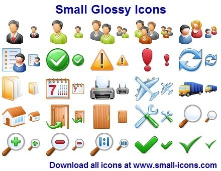 Small Glossy Icons 2013
