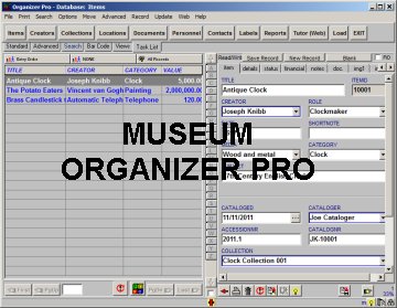 Small Museum Organizer Pro 3.2