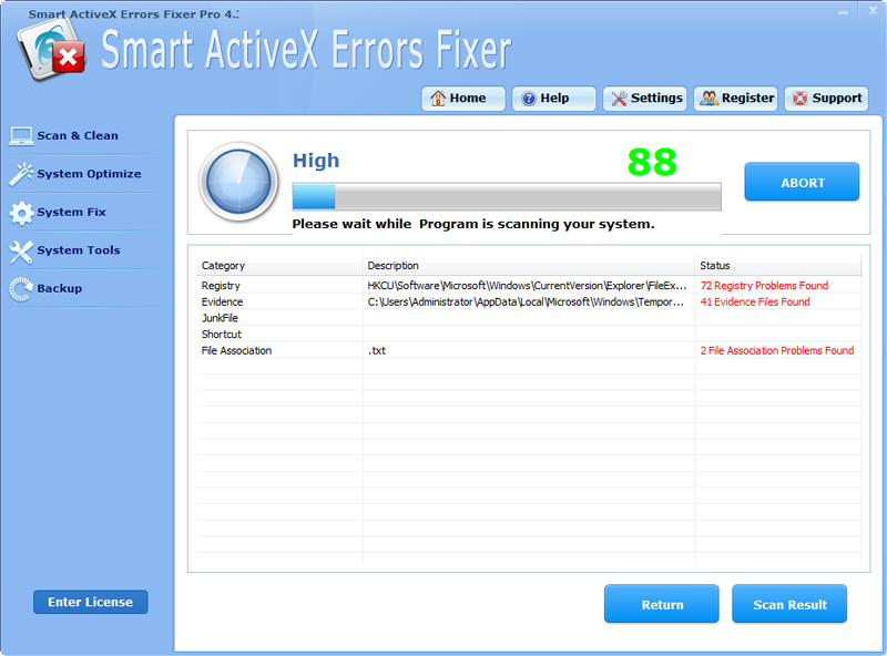 Smart ActiveX Errors Fixer Pro 4.3.8