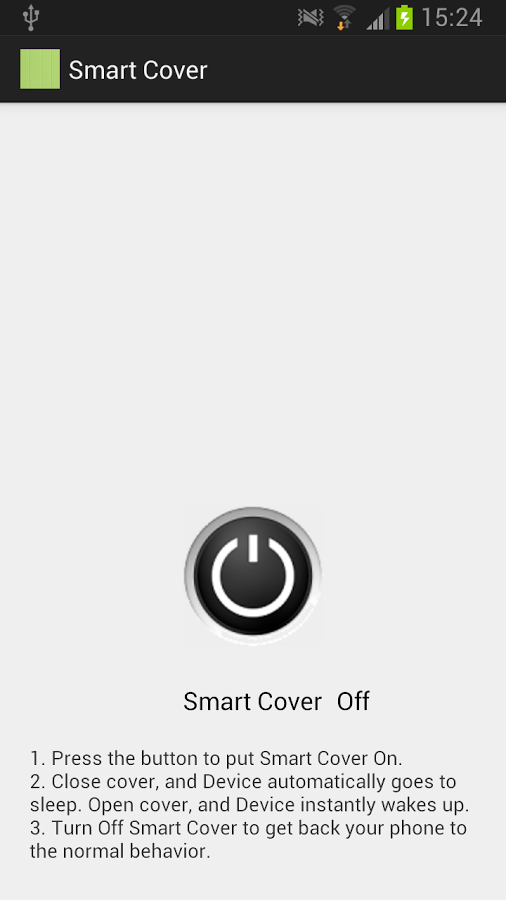 Smart Cover (screen off/on) 1.0