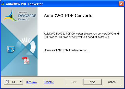 Smart DWG to PDF converter professional 4