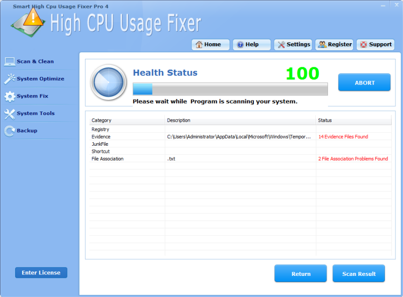 Smart High Cpu Usage Fixer Pro 4.3.2