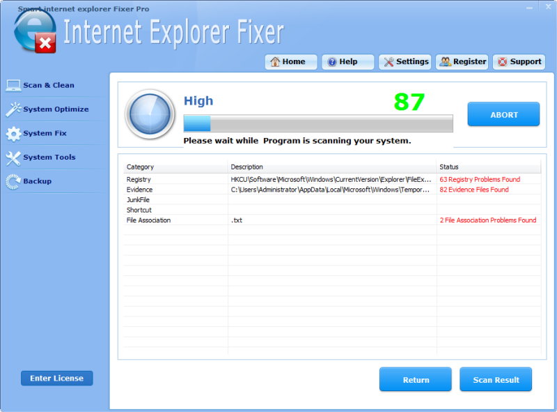 Smart Internet Explorer Fixer Pro 4.4.4