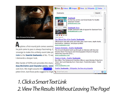 Smart Text Links for Mozilla Firefox 0.3.0