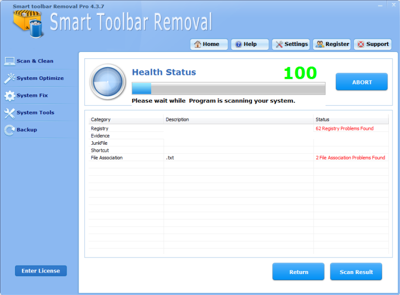 Smart Toolbar Removal Fixer Pro 4.3.7