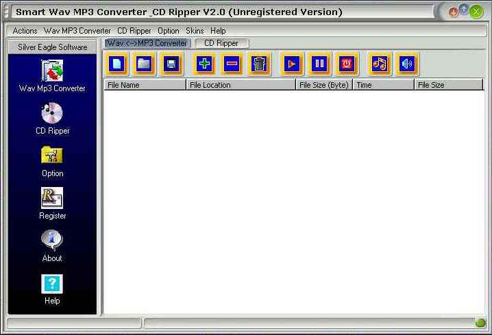 Smart Wav MP3 Converter & CD Ripper 2.0