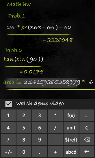 Smartboard Calculator 1.2.0.0