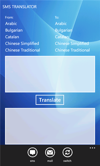 SMS Translator 1.0.0.0