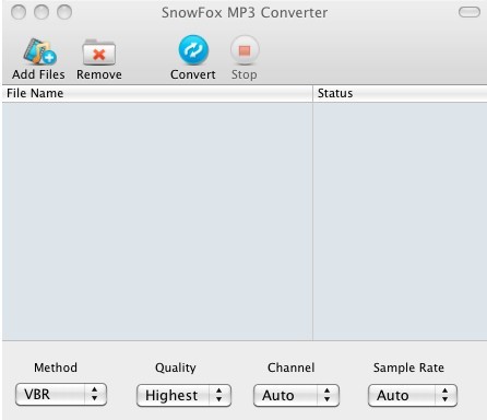 SnowFox MP3 Converter for Mac 1.0.0