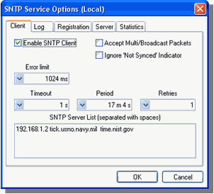 SNTP Clock Synchronization Service 3.1.0