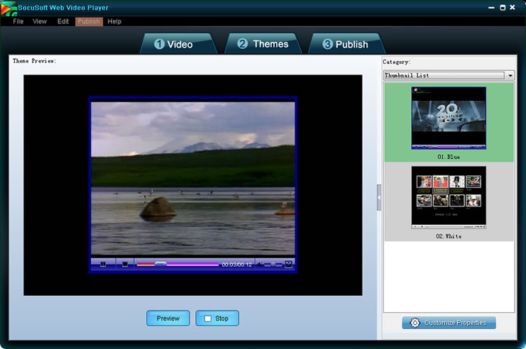 Socusoft Web Video Player 1.10