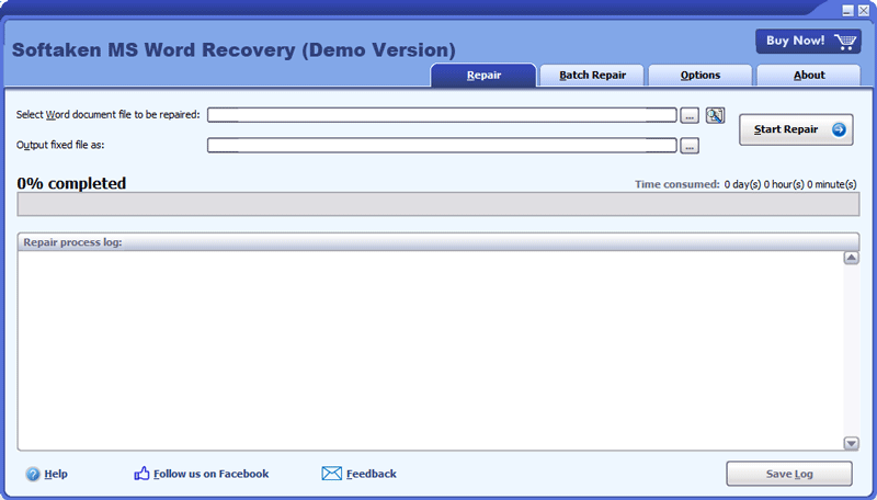 Softaken MS Word Recovery 1.0