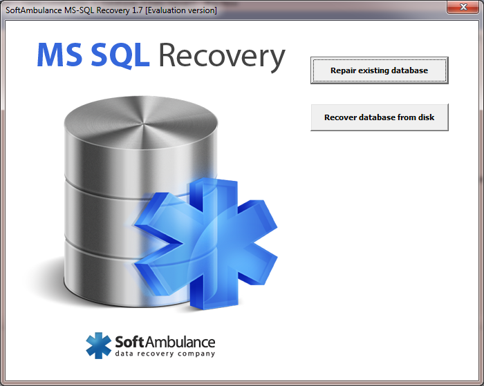 SoftAmbulance MS SQL Recovery 1.94