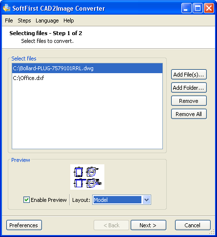 SoftFirst CAD2Image Converter 1.1