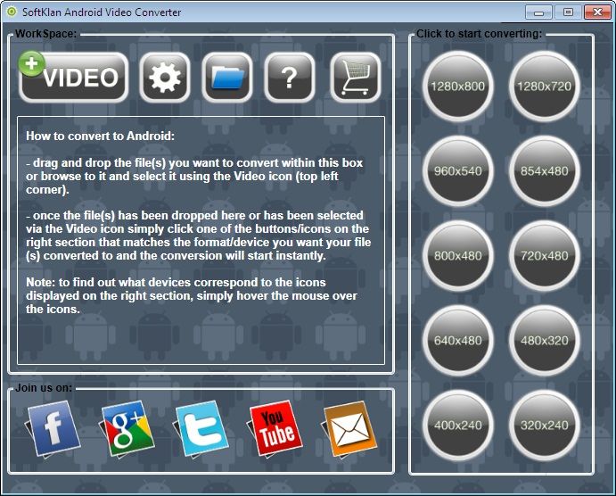 SoftKlan Android Video Converter 1.7.0