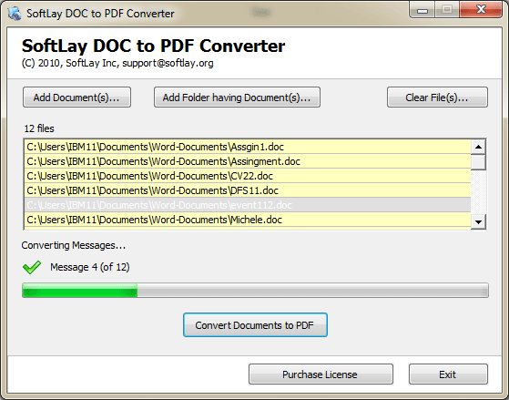 SoftLay Doc to PDF 2.1