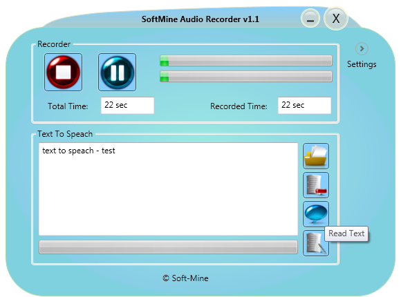 SoftMine Audio Recorder 1.1.0