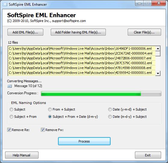 SoftSpire EML Enhancer 1.2