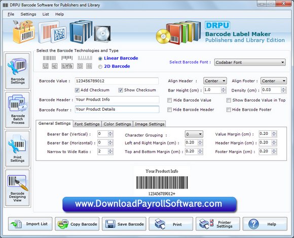 Software Barcode for Libraries 7.3.0.1
