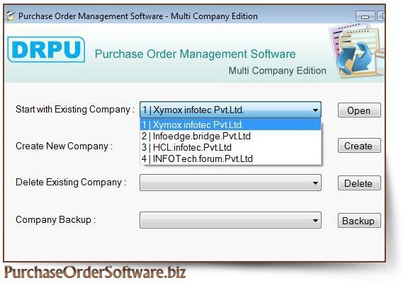 Software for Purchase Order 3.0.1.5