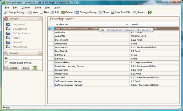 Software License Manager 4.0.0.0