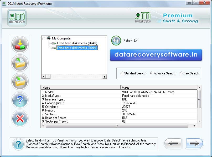 Software to Data Recovery 5.8.4.1