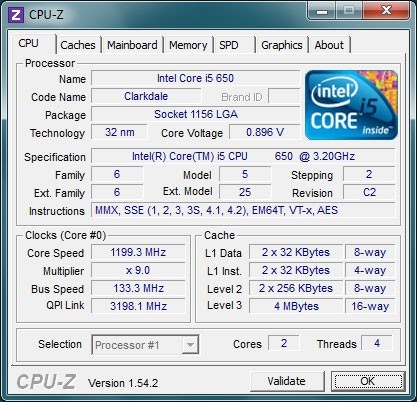 CPU-Z 1.67