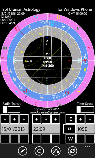 Sol Uranian Astrology 1.0.0.0
