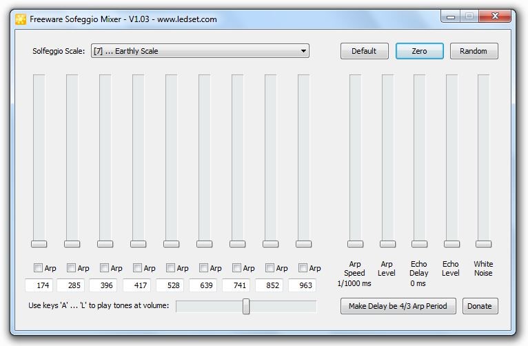 Solfeggio Mixer 1.03