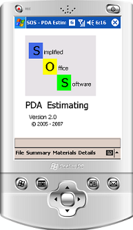SOS - PDA Estimating 2.01
