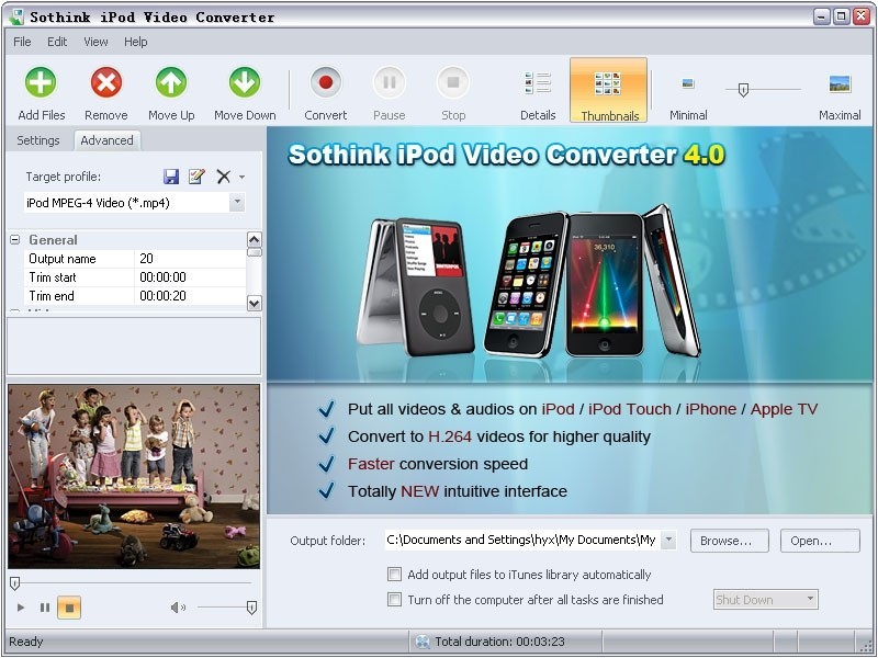 Sothink iPod Video Converter 4.0