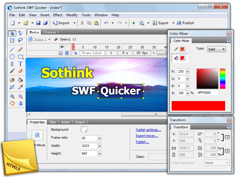Sothink SWF Quicker 5.4
