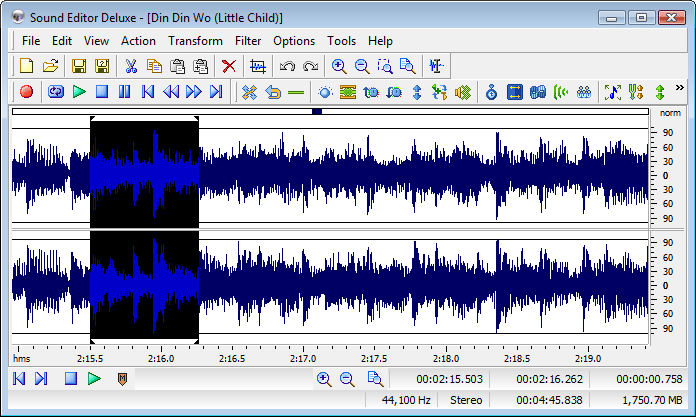 Sound Editor Deluxe 2008 5.2.2