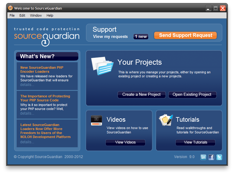 SourceGuardian PHP Encoder 9.0