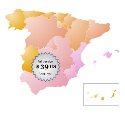 Spain Online Map Locator 1.0